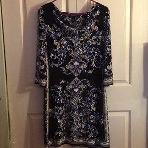 Three-quarter sleeves dress